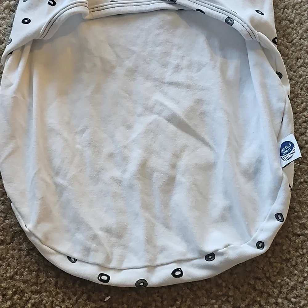 Nested Bean Zen Classic Sleep Swaddle 0-6 Months White Gray